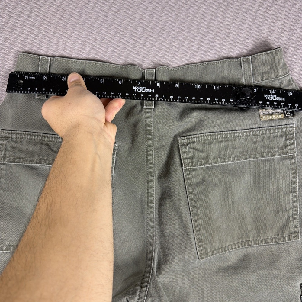 Vintage Khakis L2 Cargo Green 30x30 - Picture 9 of 12